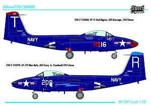 Model kit 1/72 McDonnell F2H-2 Banshee (Sword)