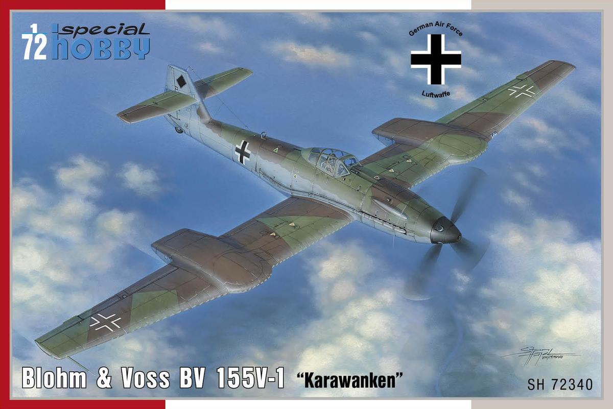 Model kit 1/72 Blohm&Voss BV 155V-1 'Karawanken' (Special Hobby)