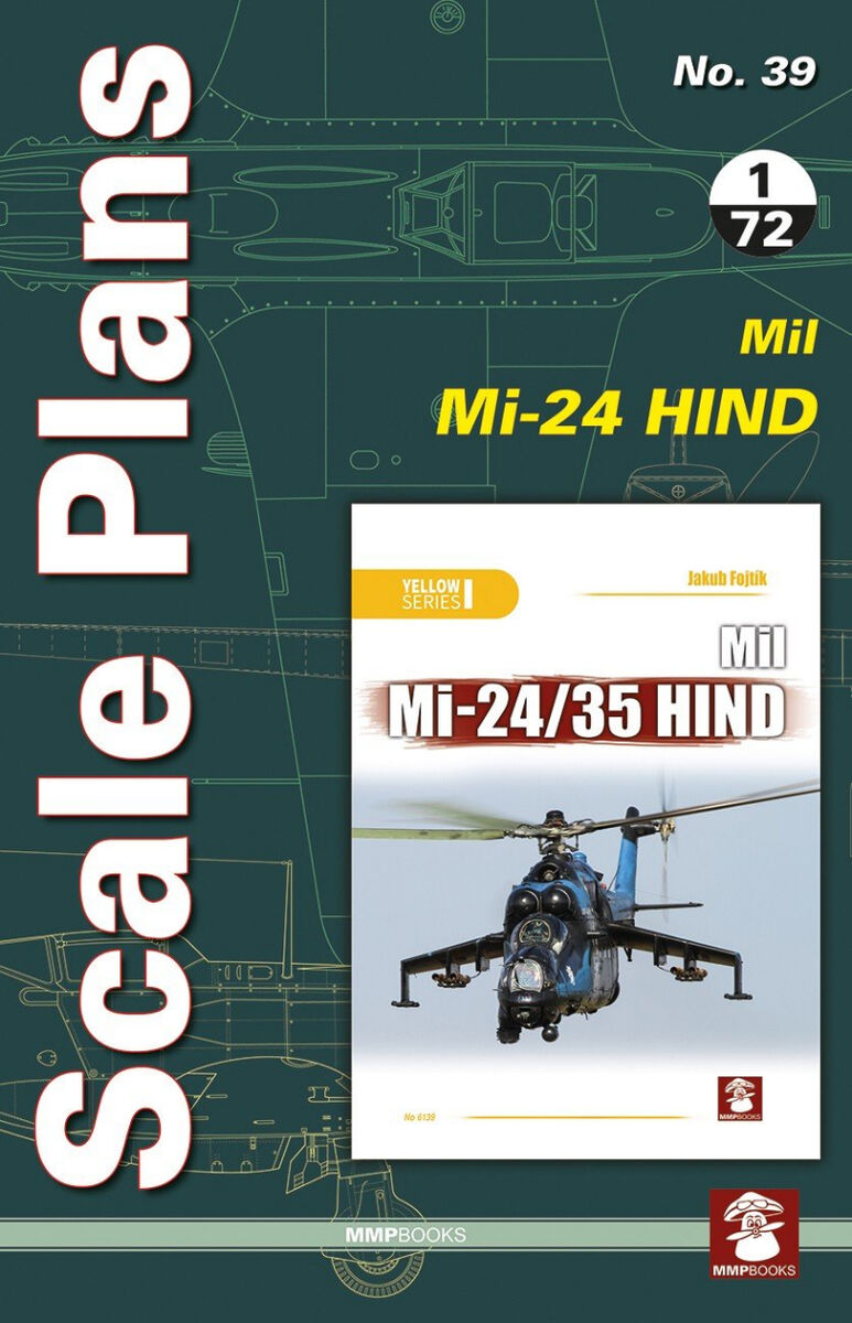 Aircraft books Mil Mi-24 HIND (Scale Plans)  