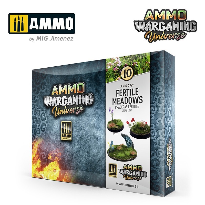 AMMO WARGAMING UNIVERSE #10 - Fertile Meadows (Ammo Mig)