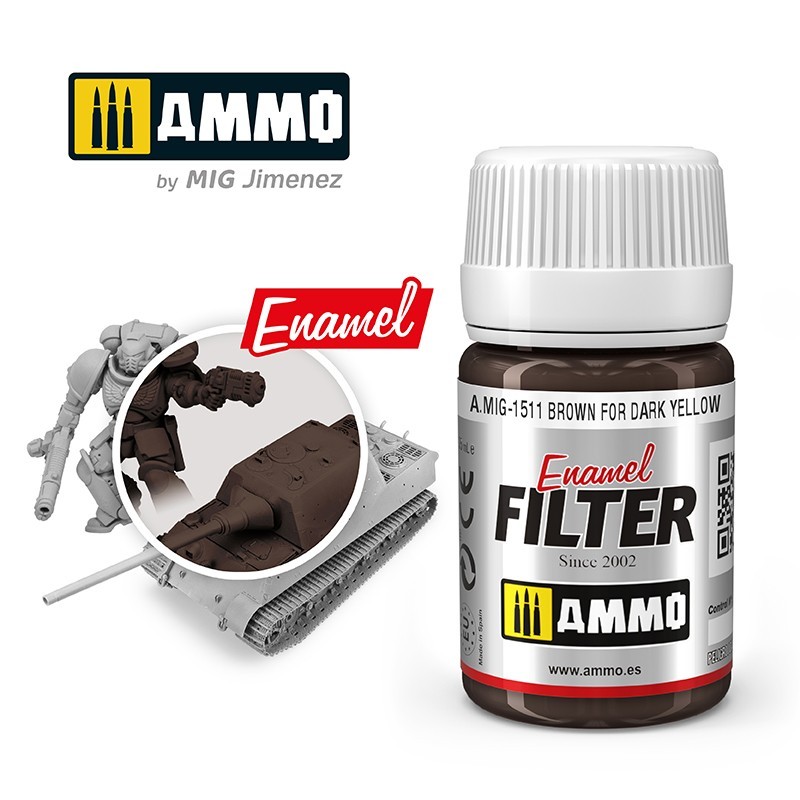 FILTER Brown for Dark Yellow (35mL) (Ammo Mig)