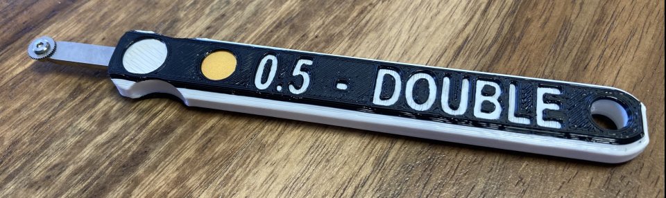 Rivet Maker 0.50 mm DOUBLE (for 1/72)