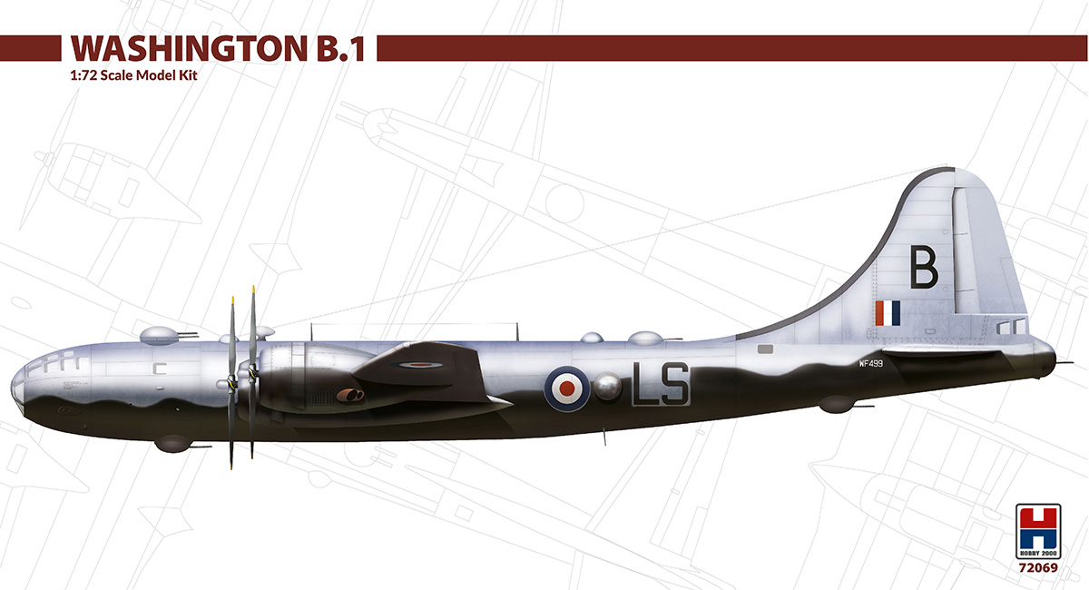 Model kit 1/72 Washington B.1 (Hobby 2000)