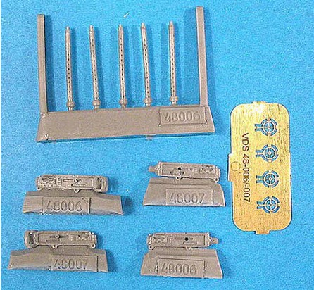 Additions (3D resin printing) 1/48 Browning M2 0.3 Cal Round Perforation (Vector) 