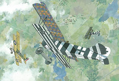 Model kit 1/48 Fokker D.VII (Roden)