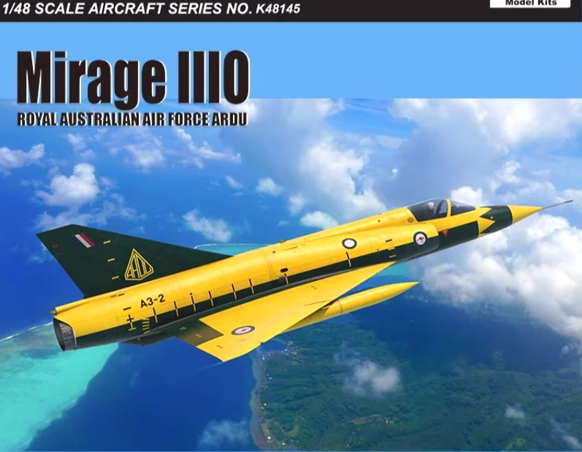 Model kit 1/48 MIRAGE IIIO RAAF (Kinetic Model Kits)