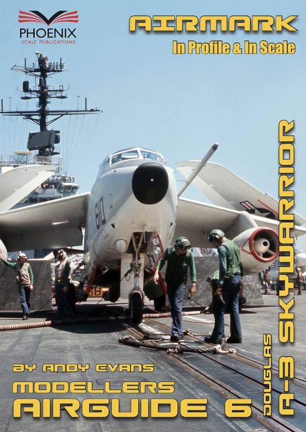 Aircraft books Douglas A-3 Skywarrior by Andy Evans (Airmark)