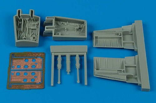 Additions (3D resin printing) 1/32 North-American F-86F Sabre air brake set (designed to be used with Italeri, Kinetic Model and Wolfpack kits)[F-86F-30 F-86-40]