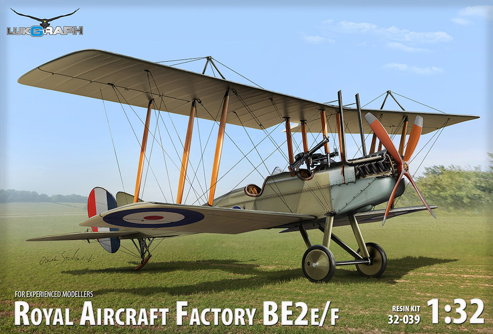 Model kit 1/32  Royal Aircraft Factory Be.2E/F (Lukgraph)