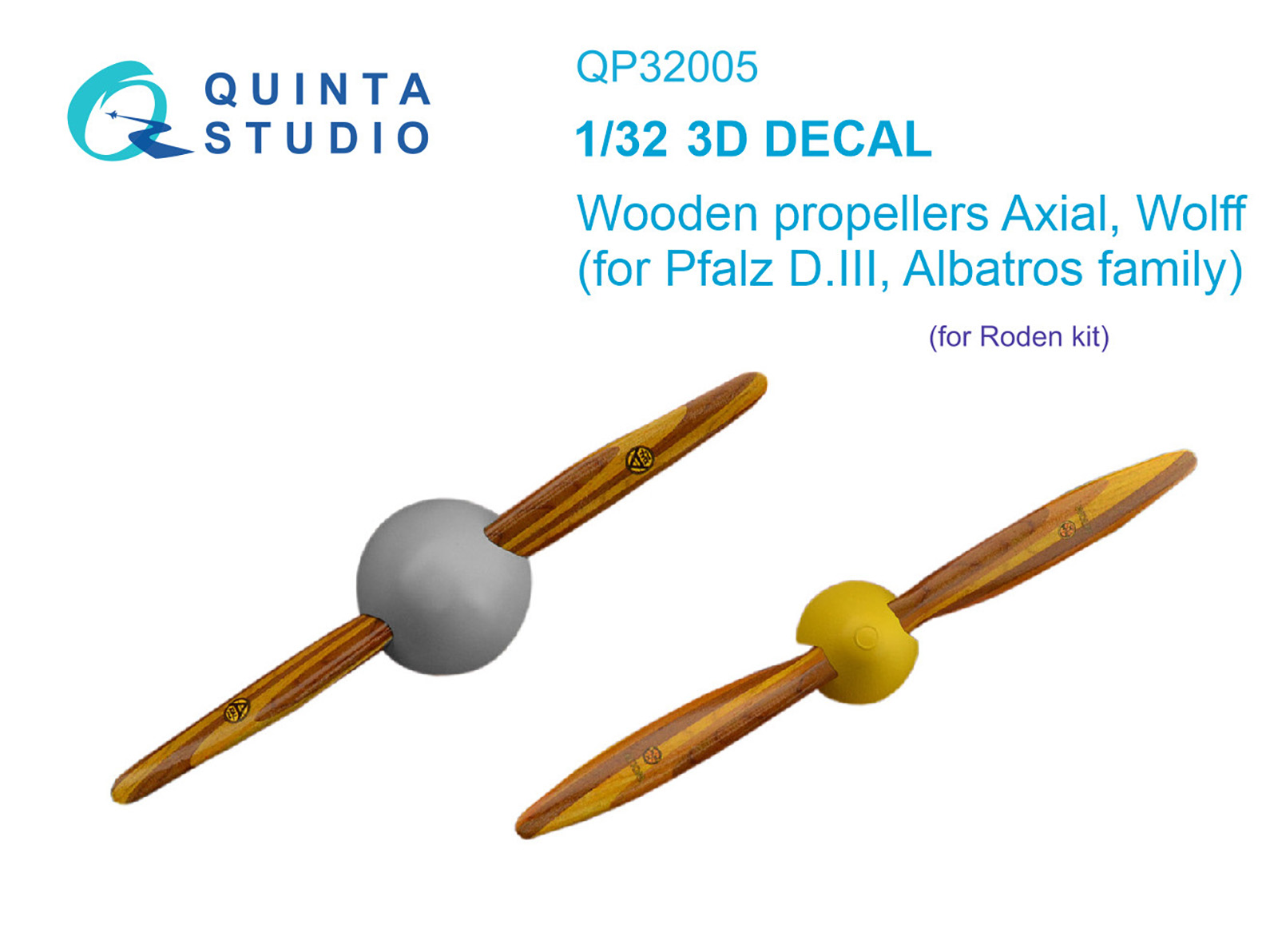 Wooden propellers Axial Wolff (Roden)