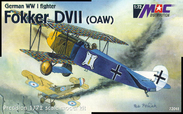 Model kit 1/72 Fokker D.VII (OAW) (MAC Distribution)