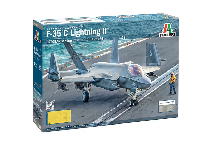 Model kit 1/72 Lockheed-Martin F-35C Lightning II (Italeri)