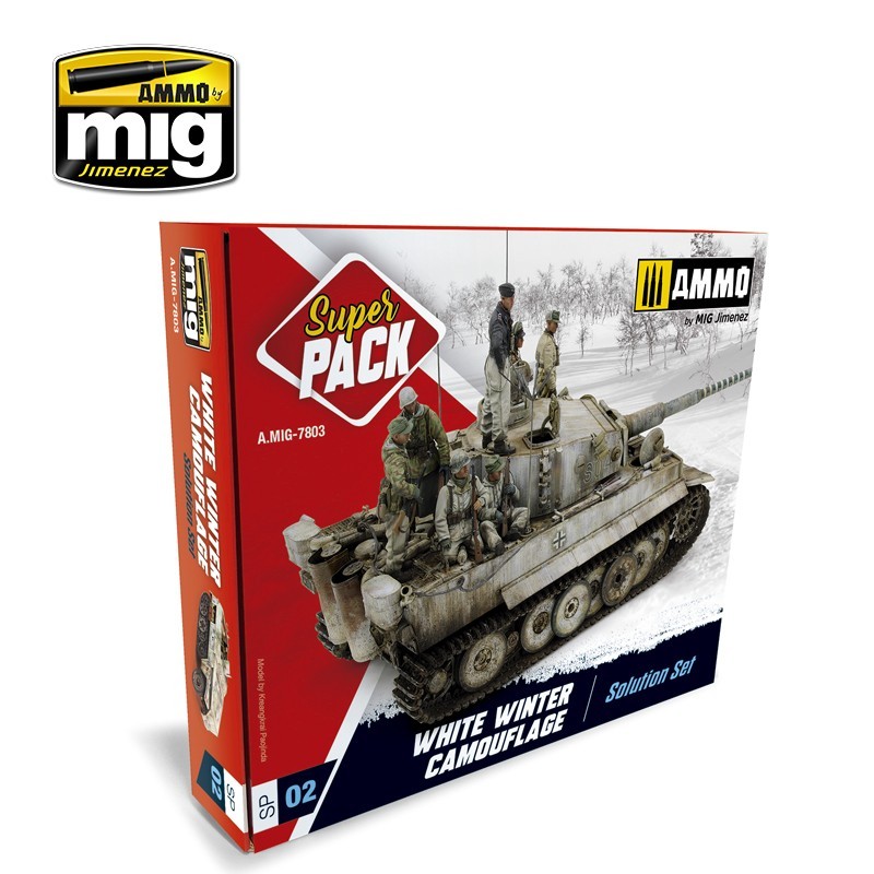 SUPER PACK White WinterCamouflage (Ammo Mig)