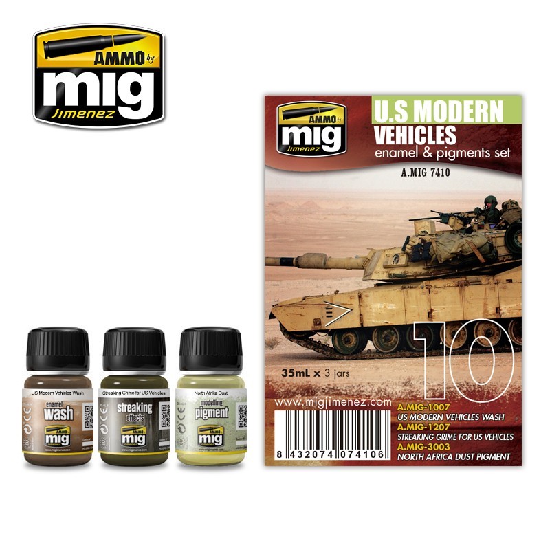 US Modern Vehicles(3x35mL) (Ammo Mig)