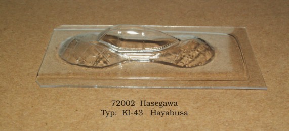Vacu Canopy 1/72 Ki-43 II Hayabusa (HAS) (Rob Taurus)