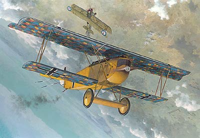 Model kit 1/48 Fokker D.VII Late version (Roden)