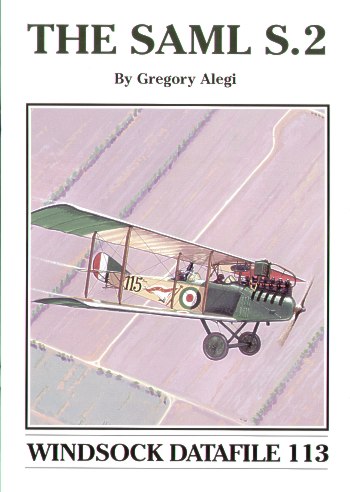 Aircraft books SAML S.2  (Albatros Productions)