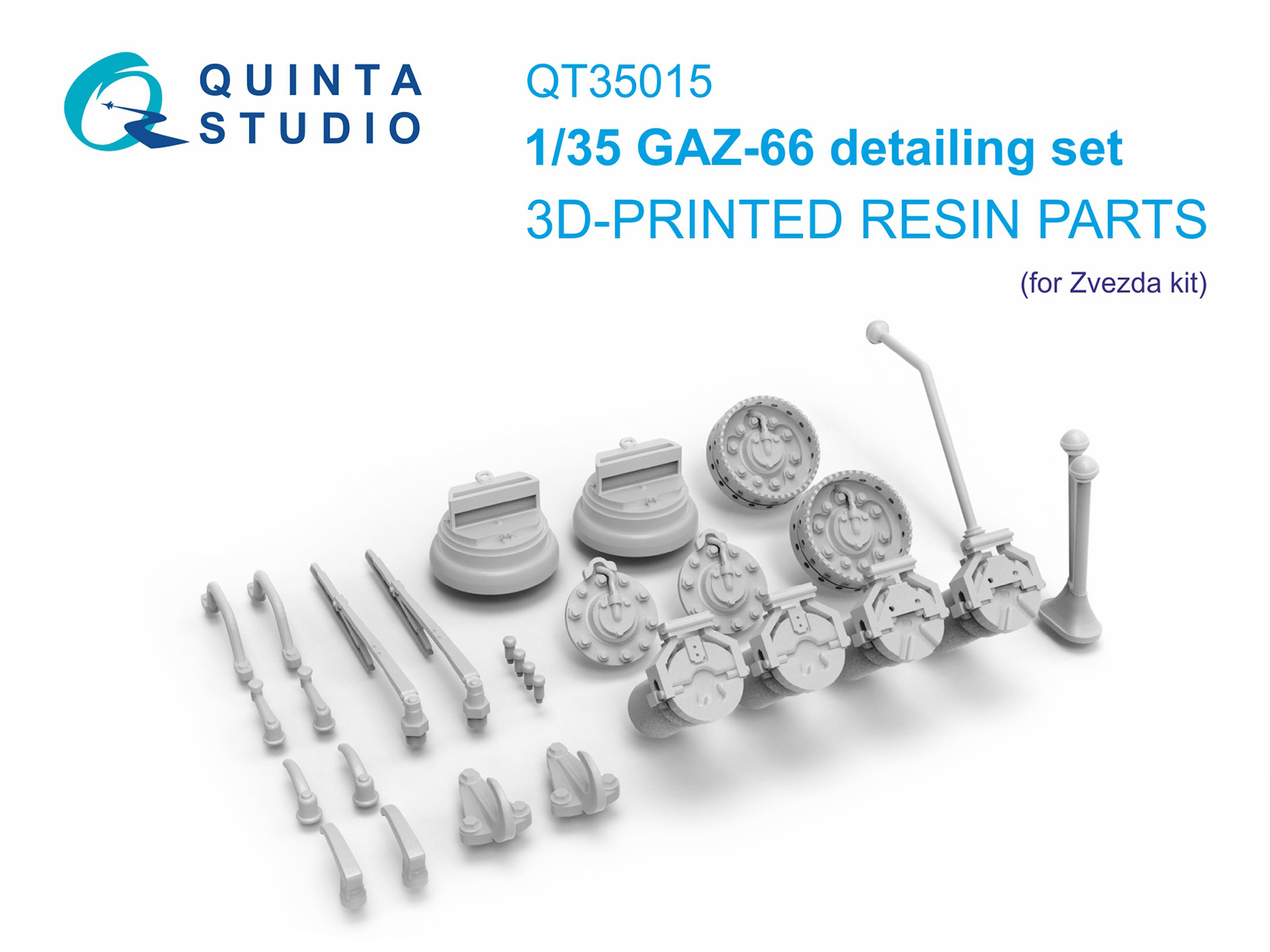 GAZ-66 detailing set (Zvezda)