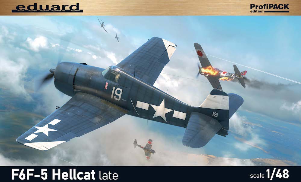 Model kit 1/48 Grumman F6F-5 Hellcat late Weekend edition (Eduard kits)