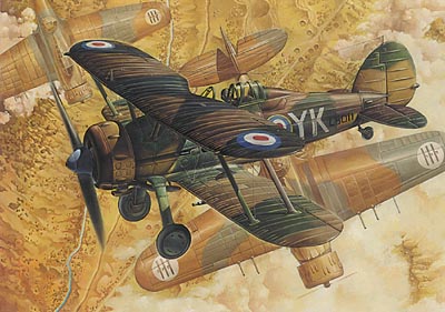 Model kit 1/48 Gloster Gladiator Mk.I (Roden)