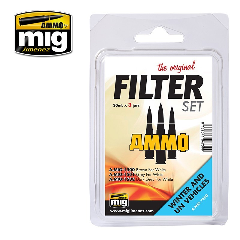 FILTER SET Winter and UN Vehicles (Ammo Mig)