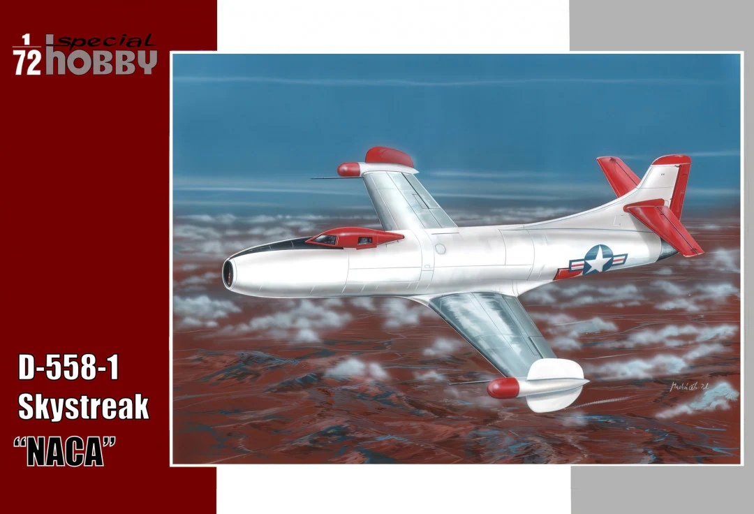 Model kit 1/72 Douglas D-558-I Skystreak 'NACA' (Special Hobby)