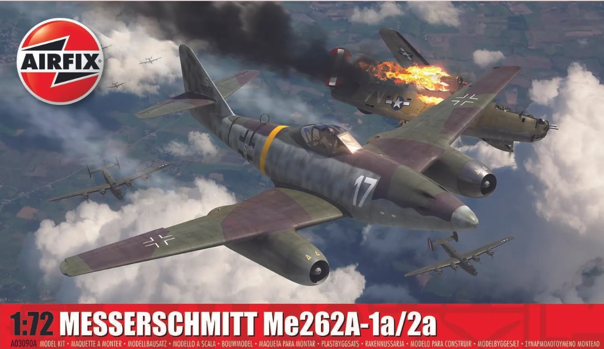 Model kit 1/72  Messerschmitt Me-262A-1a/2a  (Airfix)