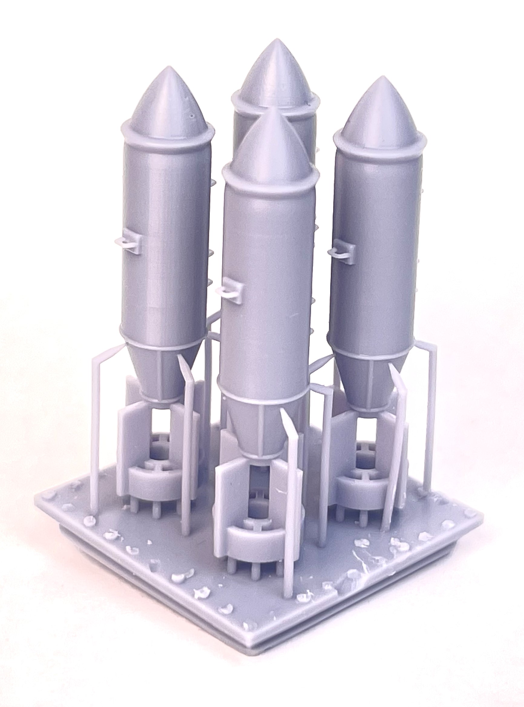 Additions (3D resin printing) 1/48 FAB-250TS bombs (4pcs) (Mazhor Models)
