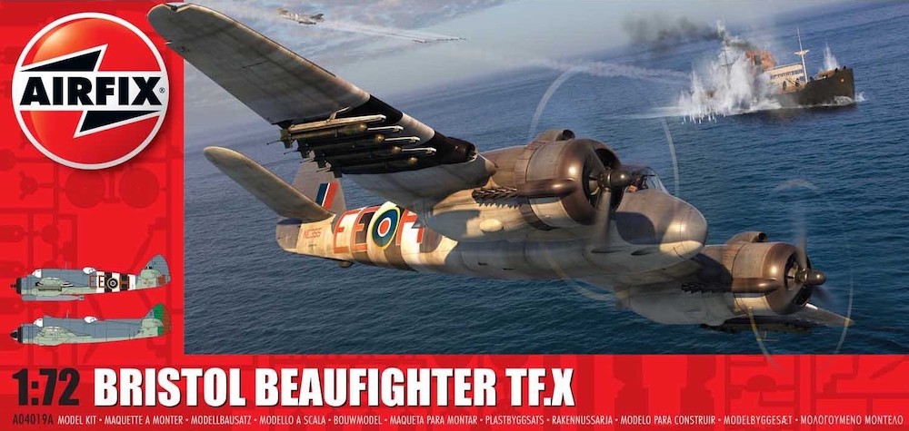Model kit 1/72 Bristol Beaufighter TF.X Airfix)