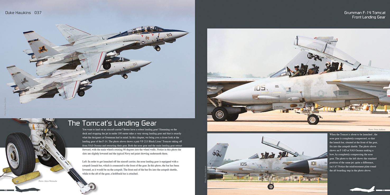 Aircraft books Duke Hawkins: Grumman F-14 Tomcat (HMH-Publications)