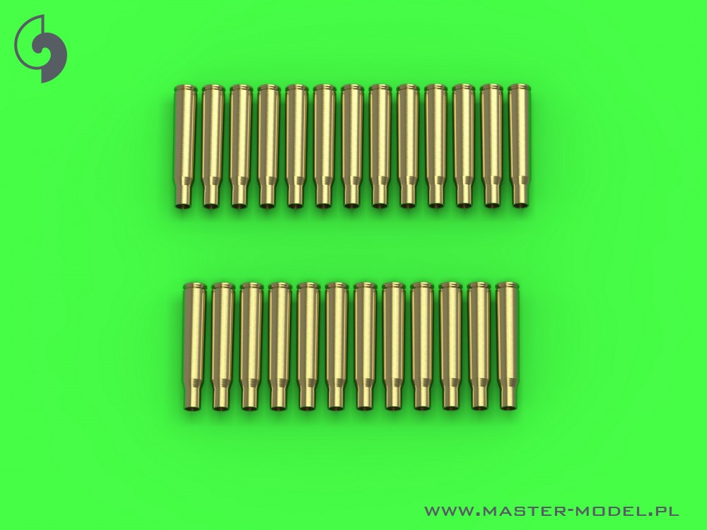 Military vehicle detailing sets (metal) 1/35 M1919 Browning .30 caliber (7.62mm) - empty shells (25pcs)