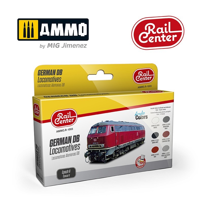 AMMO RAIL CENTER - German DB Locomotives EPOCH V