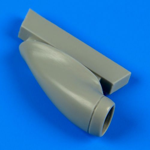 Additions (3D resin printing) 1/48 Focke-Wulf Fw-190D-11 / Fw-190D-13 air intake (designed to be used with Eduard kits)