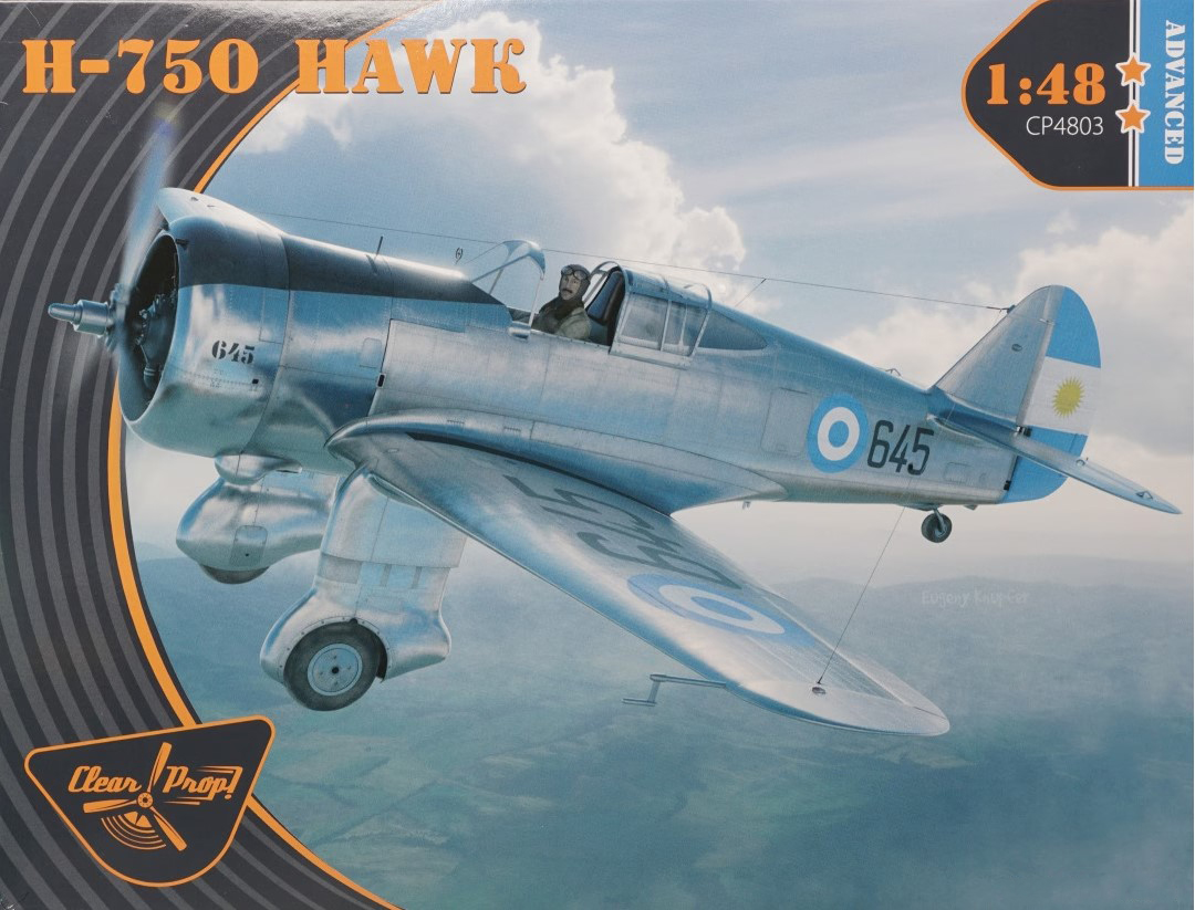 Model kit 1/48 H-75O Hawk (Clear Prop)