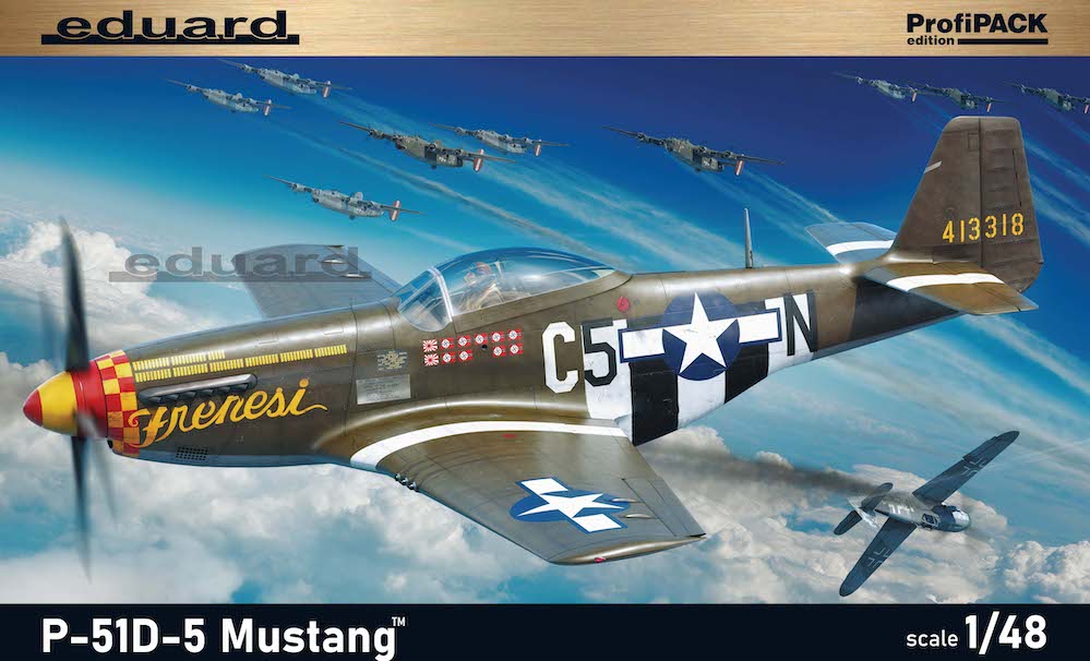 Model kit 1/48 North-American P-51D-5 Mustang ProfiPACK edition (Eduard kits)