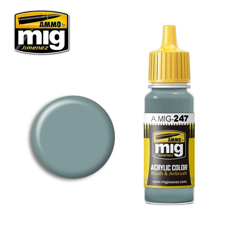 Acrylic paint RLM 78 HELLBLAU (Ammo Mig) (17ml) 