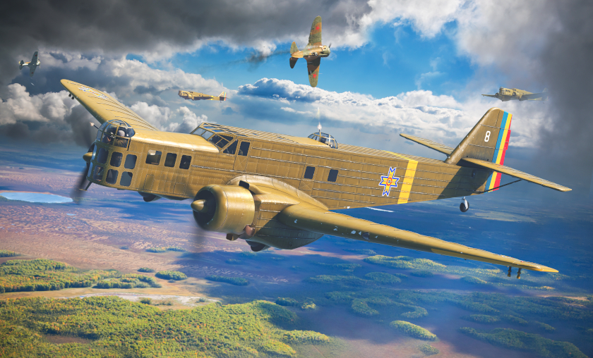 Model kit 1/72 Bloch MB.210 Nr 8 (Frrom-Azur)