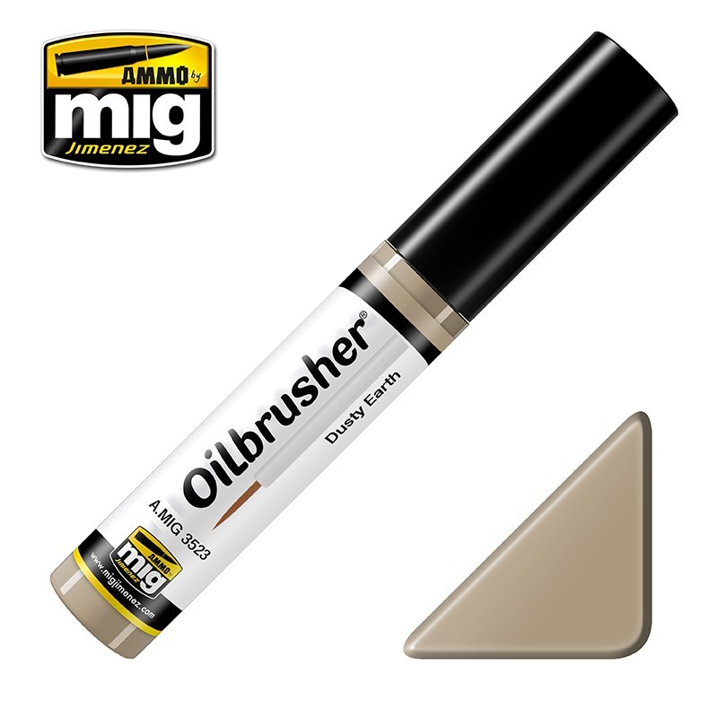 OILBRUSHER Dusty Earth (10mL) (Ammo Mig)