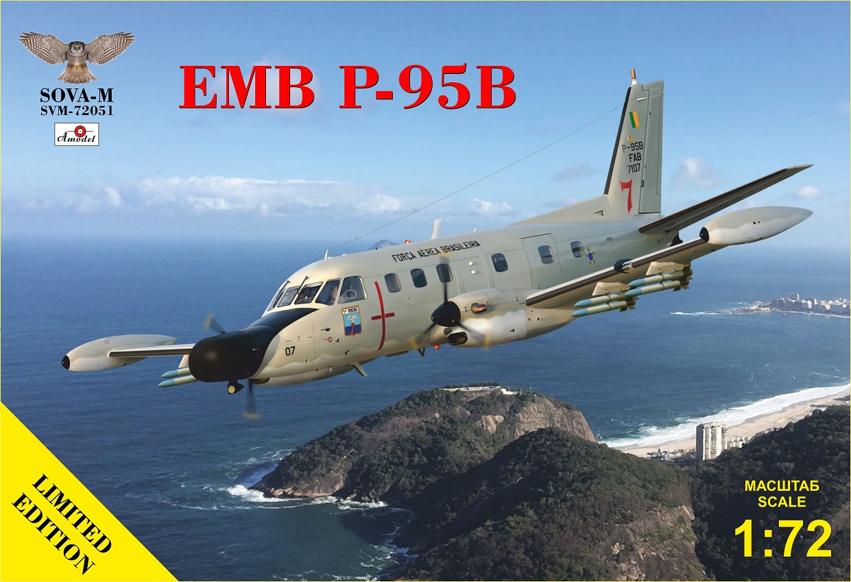 Model kit 1/72 Embraer EMB P-95B Bandeirante Brazilian Air Force (Special Hobby)