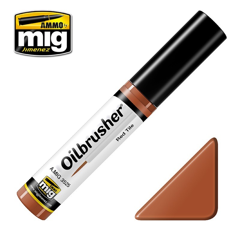 OILBRUSHER Red Tile (10mL) (Ammo Mig)