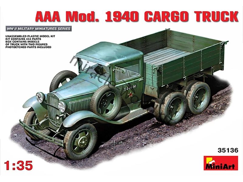 Model kit 1/35 GAZ-AAA Mod. 1940 (MiniArt)