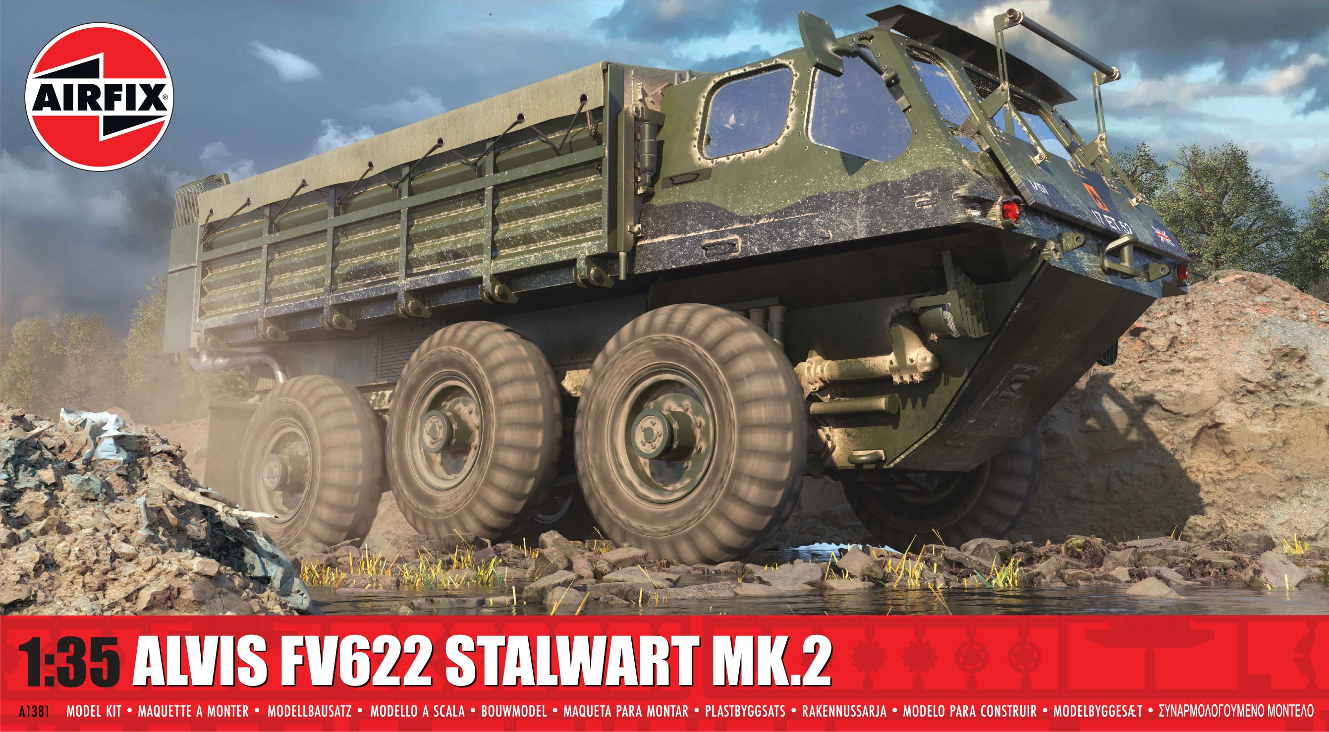 Model kit 1/35 Alvis FV622 STALWART Mk.2 (Airfix)
