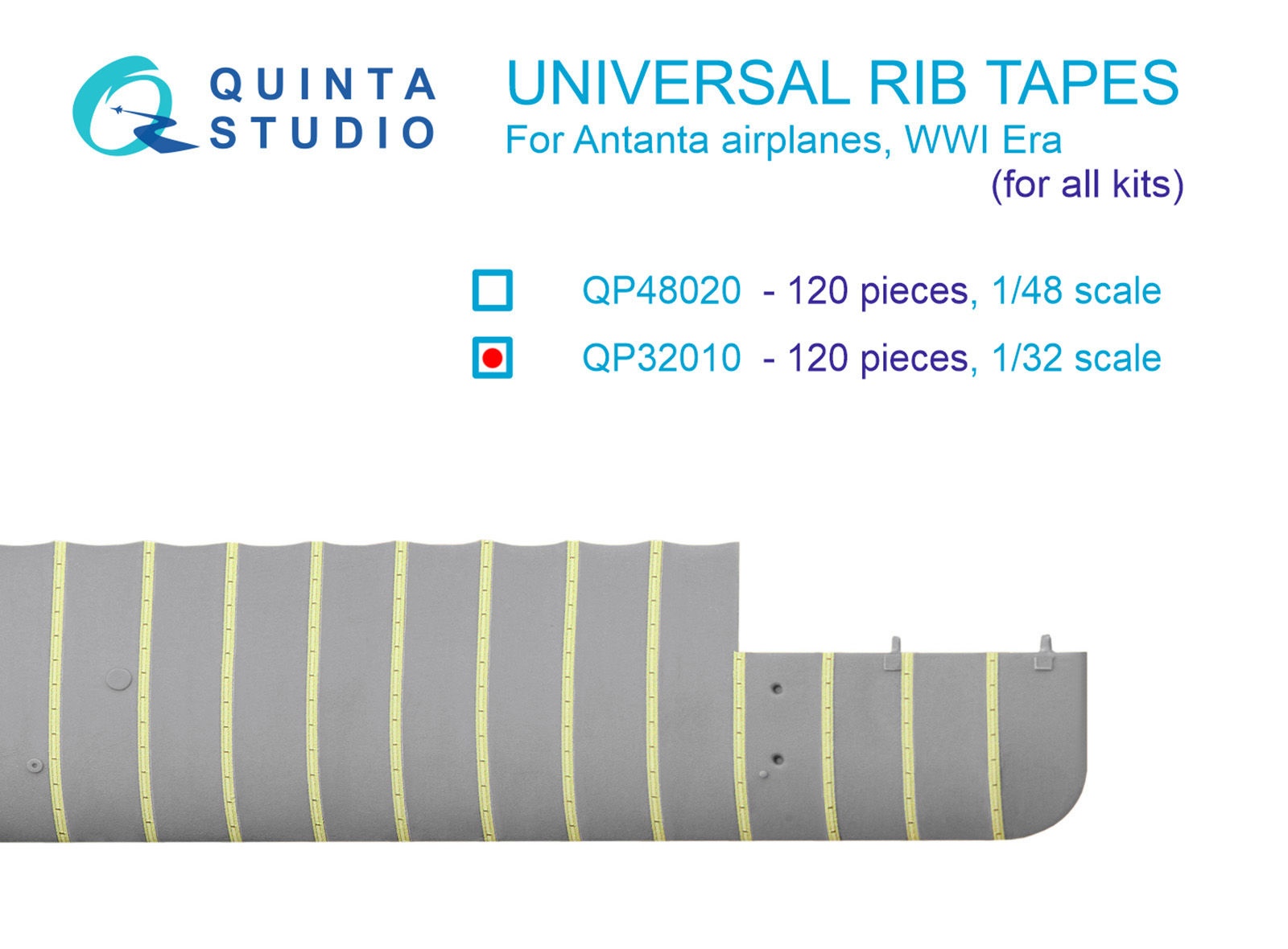 Universal rib tapes for Antanta. WWI, Post-WWI Era (All kits)