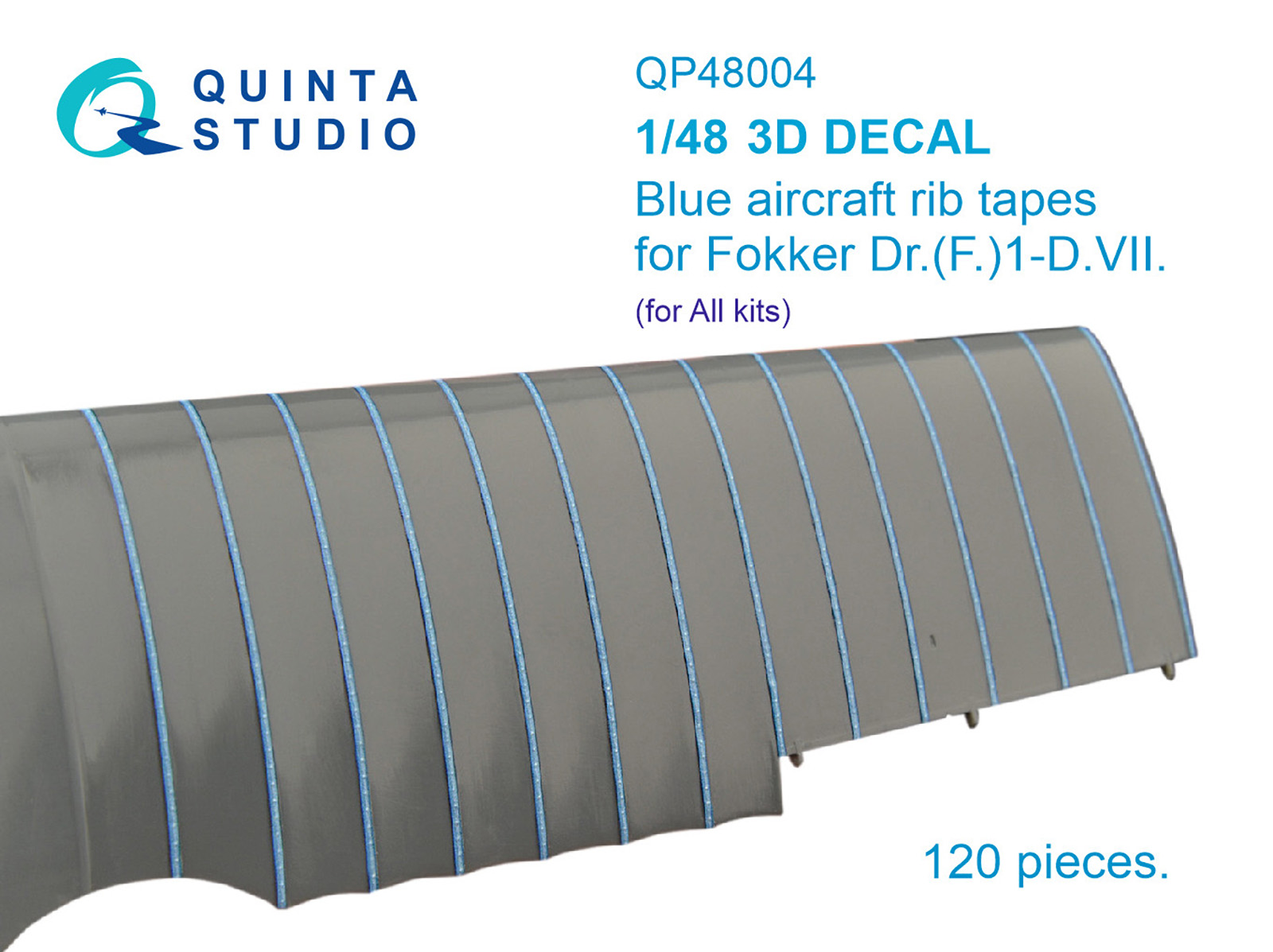 Blue rib tapes for Fokker Dr.(F)I-D.VII