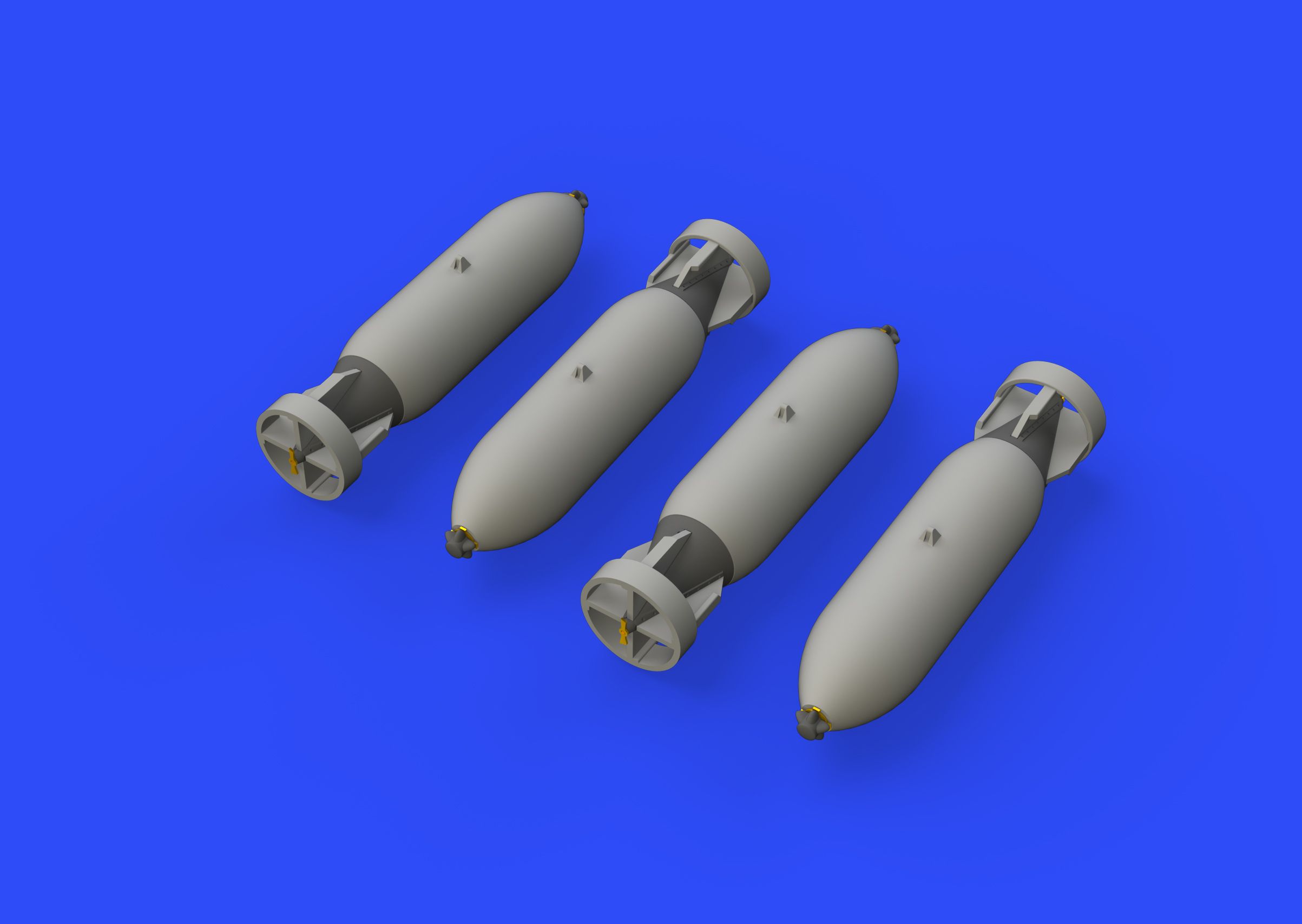 Additions (3D resin printing) 1/48 British 500lb bombs 