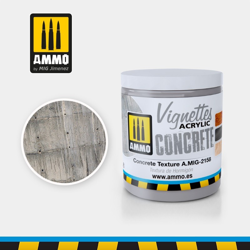 VIGNETTES Concrete Texture (100mL) (Ammo Mig)