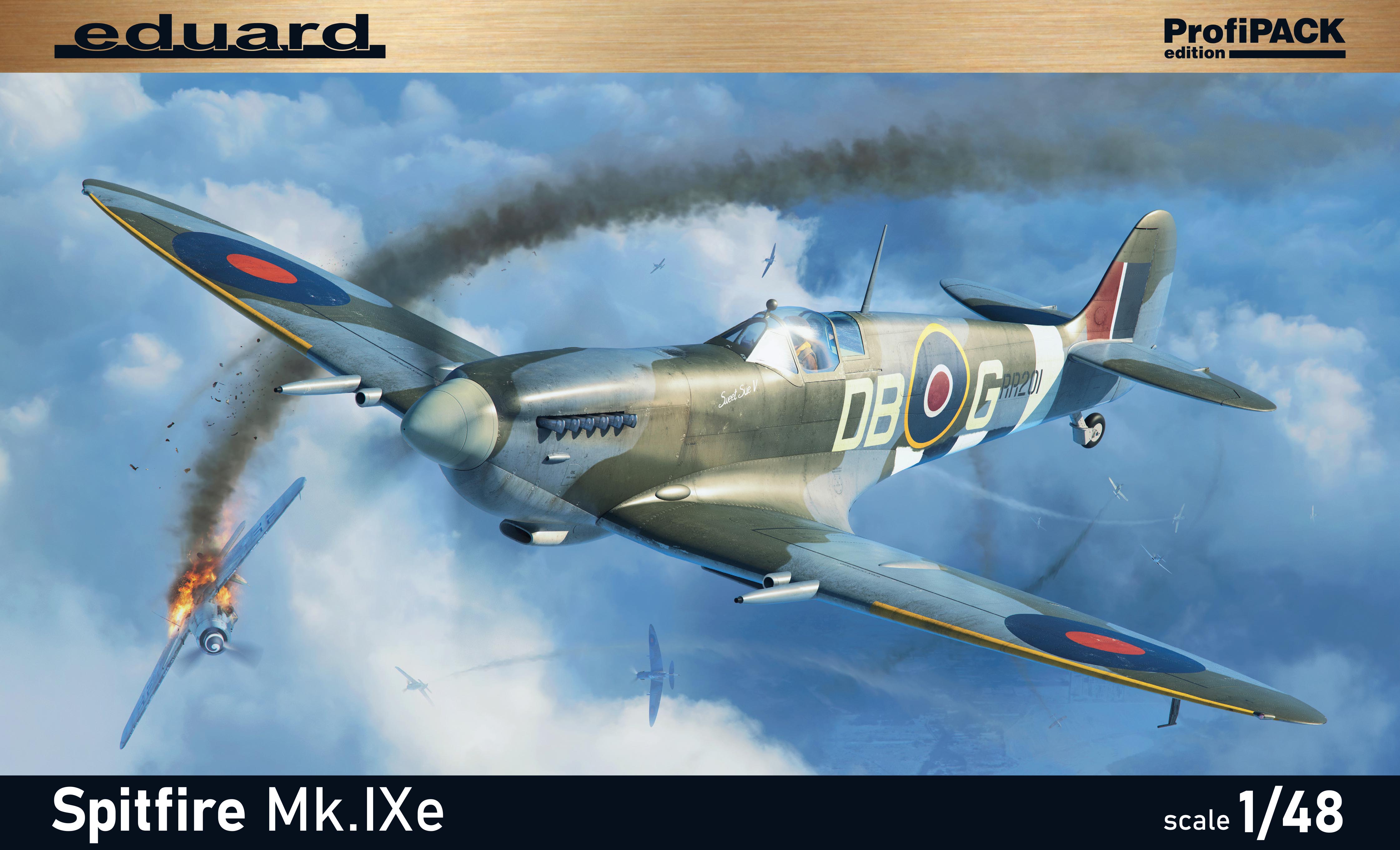 Model kit 1/48 Spitfire Mk.IXe (PROFIPACK) (Eduard kits)