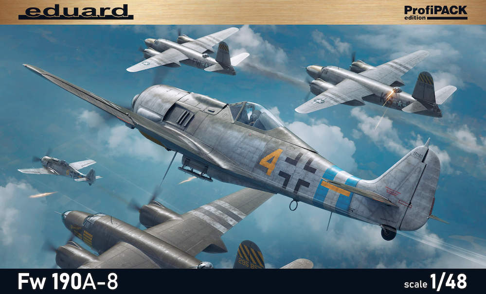 Model kit 1/48 Focke-Wulf Fw-190A-8 ProfiPACK edition (Eduard kits)