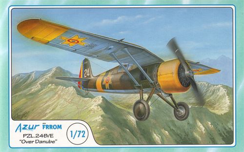 Model kit 1/72 Zl P.24 Over Danube (Frrom-Azur)