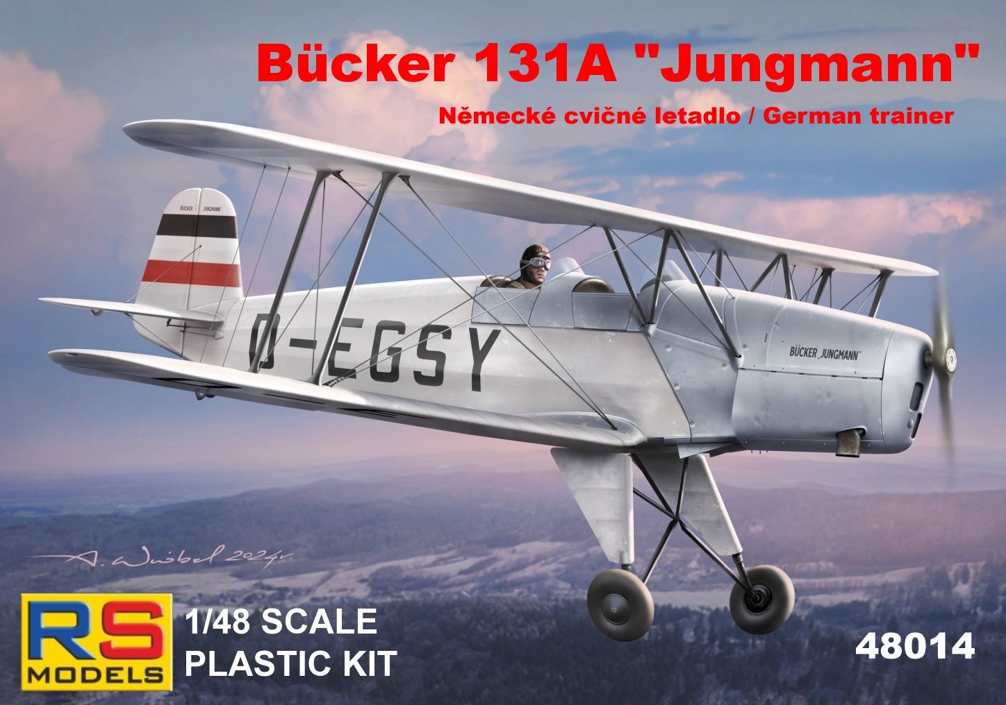 Model kit 1/48 Bucker Bu-131A (RS Models)